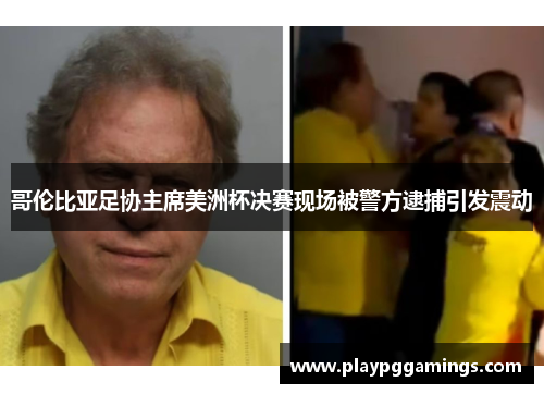哥伦比亚足协主席美洲杯决赛现场被警方逮捕引发震动